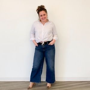 High Rise Wide Leg Jeans